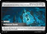 Hallowed Tomb