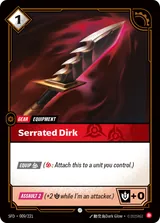 Serrated Dirk (SFD-009)
