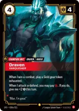 Draven - Vanquisher (Alternate Art) (SFD-020_p1)