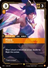 Fiora - Peerless (Alternate Art) (SFD-110_p1)
