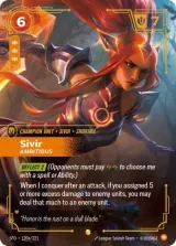 Sivir - Ambitious (Alternate Art) (SFD-120_p1)