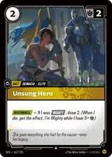 Unsung Hero