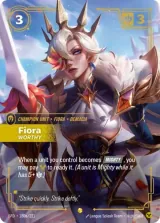 Fiora - Worthy (Alternate Art) (SFD-180_p1)