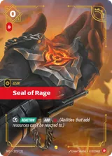 Seal of Rage (Overnumbered) (SFD-222)