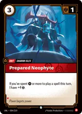 Prepared Neophyte (UNL-004)