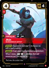 Jhin - Murderous Artist (UNL-022)