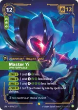 Master Yi - Unstoppable (Alternate Art) (UNL-059_p1)