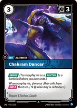 Chakram Dancer (UNL-071)