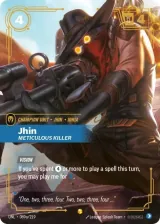 Jhin - Meticulous Killer (Alternate Art) (UNL-089_p1)
