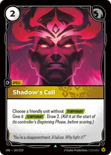 Shadow&#39;s Call (UNL-165)