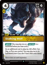 Stalking Wolf (UNL-166)