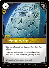 Undying Loyalty (UNL-168)