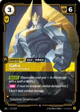 Galio - Indefatigable (UNL-171)