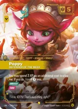 Poppy - Defender of the Meek (Alternate Art) (UNL-178_p1)