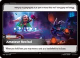Amateur Recital
