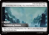 Forbidding Waste (UNL-210)