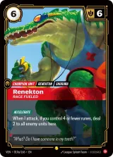 Renekton, Rage Fueled (Alternate Art) (VEN-019_p1)