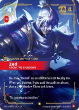 Zed, From the Shadows (Alternate Art) (VEN-023_p1)
