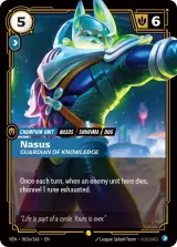 Nasus, Guardian of Knowledge (Alternate Art) (VEN-063_p1)