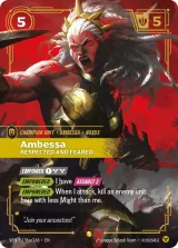 Ambessa, Respected and Feared (Alternate Art) (VEN-136_p1)