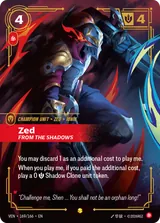 Zed, From the Shadows (Overnumbered) (VEN-169)